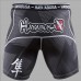 Компресійні шорти Hayabusa Metaru 47 Silver Compression Shorts Black